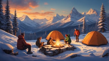 Tips für sicheres Wintercamping: Gasversorgung und mehr