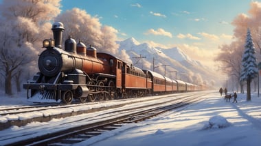 Du, Glätte-Chaos: Keine Schule, Züge stehen!