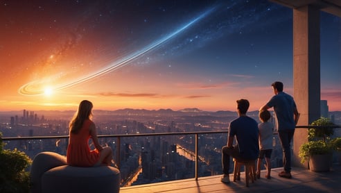 Du, schau dir Venus, Merkur & Saturn an!