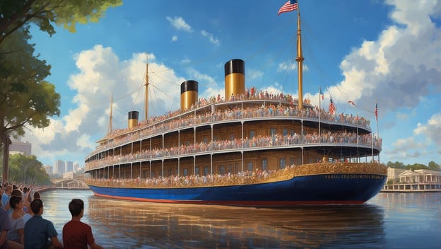 Erlebe Sail 250: Eindrucksvolle Schiffsparade in New Orleans