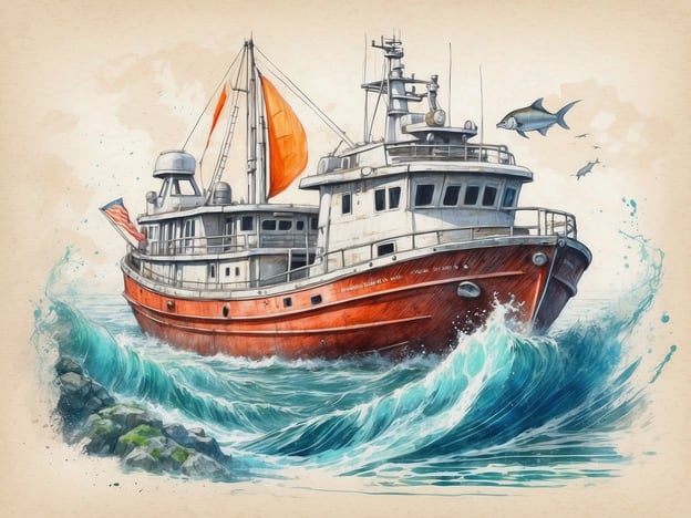 Auf dem Bild ist ein bunte Schiff zu sehen, das durch das Wasser fährt. Umweltschutz und Nachhaltigkeit beim Tauchen sind wichtige Themen, die in diesem Kontext angesprochen werden können.Die Verwendung von umweltfreundlichen Booten, die alternative Antriebstechnologien nutzen, kann dazu beitragen, die Meere zu schützen und den CO2-Ausstoß zu reduzieren. Zudem sollten Taucher sich bewusst sein, wie ihre Aktivitäten die Unterwasserwelt beeinflussen. Dies umfasst den Schutz von Korallenriffen, das Vermeiden von Abfällen und das Sorgen für eine respektvolle Distanz zu Meerestieren.Nachhaltigkeit beim Tauchen bedeutet auch, sich über die erhaltenen Ökosysteme zu informieren und Bildungsprogramme zu unterstützen, die das Bewusstsein für den Schutz der Meere fördern.