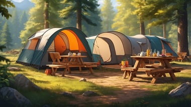 Camping in Deutschland bleibt günstig trotz Preiserhöhungen