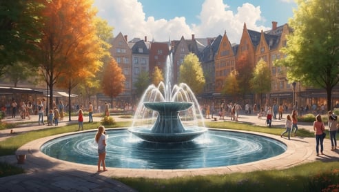 Erlebe Uelzen neu: Klanginstallation verwandelt Flüsterbrunnen