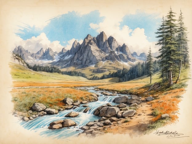 Auf dem Bild sind wunderschöne Berge, eine ruhige Landschaft mit einem klaren Fluss und grünen Wiesen zu sehen. In und um Elbingerode kann man ähnliche Aktivitäten genießen. Hier sind einige Vorschläge:1. **Wandern**: Die Umgebung bietet zahlreiche Wanderwege durch die malerische Natur des Harzes.2. **Radfahren**: Es gibt gut ausgebaute Radwege, die sich ideal für Fahrradtouren eignen.3. **Naturerkundung**: Besuche den nahegelegenen Nationalpark Harz, um die vielfältige Flora und Fauna zu entdecken.4. **Angeln**: In den klaren Gewässern der Region kann man gut angeln.5. **Fotografie**: Die beeindruckenden Landschaften sind perfekt für Fotografie und Naturbeobachtungen.Diese Aktivitäten machen einen Besuch in Elbingerode zu einem besonderen Erlebnis inmitten der Natur.