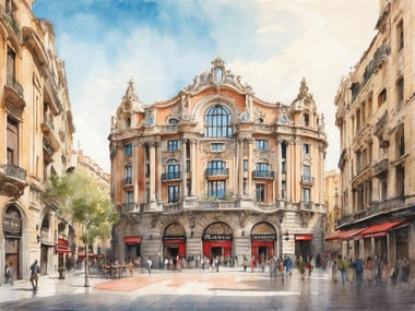 NH Hotels Collection Barcelona Gran Hotel Calderon - Spanien