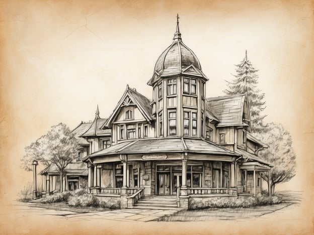 Auf dem Bild ist ein historisches Gebäude zu sehen, das eine architektonisch interessante Struktur aufweist. Es könnte sich um ein typisches Haus aus der Zeit der Kurorte handeln, wie sie in Rathen zu finden sind.Kurort Rathen hat eine lange Geschichte als anerkannter Erholungsort. Die malerische Lage am Fuß der sächsischen Schweiz und die heilenden Quellen haben schon im 19. Jahrhundert viele Besucher angezogen. Die Bauten dieser Zeit spiegeln oft den Stil der damaligen Architektur wider und sind geprägt von Details wie Holzverzierungen und großen Veranden, was auch in dem abgebildeten Haus zu sehen ist.Das Ambiente und die Architektur solcher Gebäude laden dazu ein, die Ruhe und Schönheit der Natur zu genießen, was Rathen zu einem beliebten Ziel für Gesundheits- und Wellnessreisende gemacht hat.