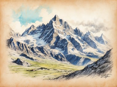 Wandertechniken für bergiges Gelände