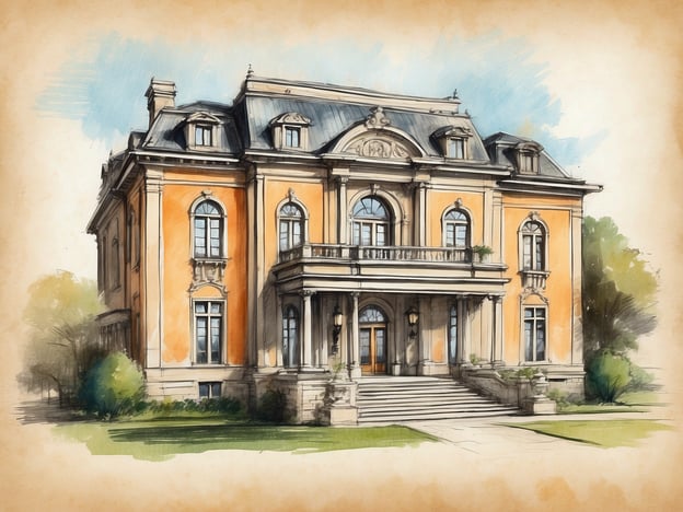 Das Bild zeigt eine elegante, historische Villa mit einer markanten Architektur, die wahrscheinlich in einem künstlerischen Stil gehalten ist. Die Fassade ist in warmen Orangetönen gehalten und wird von großen Fenstern und einem balustradierten Balkon geschmückt. Der Eingang ist weit und einladend.
### Überblick über das NH Hotels Anantara New York Palace Budapest Hotel
Das NH Hotels Anantara New York Palace Budapest Hotel ist ein luxuriöses Hotel, das sich in einem historischen Gebäude befindet, das im Jahr 1894 erbaut wurde. Es liegt im Herzen von Budapest und bietet eine malerische Atmosphäre, die Besucher in die glamouröse Vergangenheit der Stadt eintauchen lässt.
**Hauptmerkmale:**
- **Architektur:** Die beeindruckende Innenarchitektur kombiniert klassische Elemente mit modernem Komfort.
- **Unterkünfte:** Die Zimmer sind elegant eingerichtet und bieten Annehmlichkeiten wie Klimaanlage, kostenfreies WLAN und luxuriöse Badezimmer.
- **Gastronomie:** Das Hotel verfügt über ein hervorragendes Restaurant und eine Bar, die eine Auswahl an internationalen und ungarischen Gerichten anbieten.
- **Wellnessbereich:** Das Wellnesszentrum bietet verschiedene Behandlungen und einen entspannenden Raum zur Erholung.
Das Anantara New York Palace ist nicht nur für Geschäftsreisende geeignet, sondern auch für Touristen, die die Schönheit und Kultur Budapests erleben möchten.