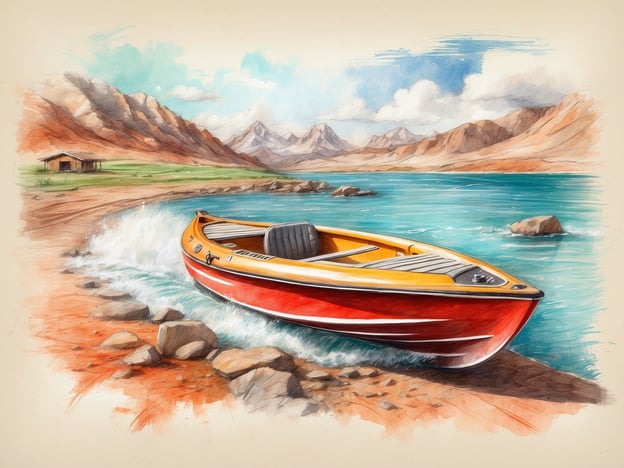 Auf dem Bild ist ein rotes Boot zu sehen, das am Ufer eines klaren Gewässers liegt, umgeben von einer beeindruckenden Berglandschaft. Diese Umgebung könnte ideal für verschiedene Freizeitangebote in der Nähe eines Hotels sein.
Hier einige mögliche Freizeitaktivitäten, die in der Umgebung des Hotels angeboten werden könnten:
1. **Wassersport**: Bootfahren, Angeln und Schwimmen im See.
2. **Wandern**: Wanderwege entlang der Berge oder um den See bieten atemberaubende Aussichten.
3. **Picknicken**: Schöne Plätze am Ufer für ein entspanntes Picknick in der Natur.
4. **Fotografie**: Die malerische Landschaft ist ideal für Fotografie-Enthusiasten.
5. **Naturerkundungen**: Geführte Touren zur Erkundung der lokalen Flora und Fauna.
Die Kombination aus Wasseraktivitäten und der umliegenden Natur bietet zahlreiche Möglichkeiten zur Entspannung und Freizeitgestaltung.