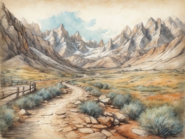 Auf dem Bild ist eine malerische Landschaft mit hohen Bergen und einem kurvigen Weg zu sehen. Diese Umgebung lädt zu verschiedenen Freizeitaktivitäten ein, wie zum Beispiel Wandern, Radfahren und Fotografie.
In der Nähe könnten Sehenswürdigkeiten wie atemberaubende Aussichtspunkte oder Naturreservate zu finden sein, die für ihre Tierwelt und Pflanzenvielfalt bekannt sind. Zudem wäre es möglich, Picknickplätze oder Campingmöglichkeiten zu entdecken, wo Besucher die Natur genießen können.