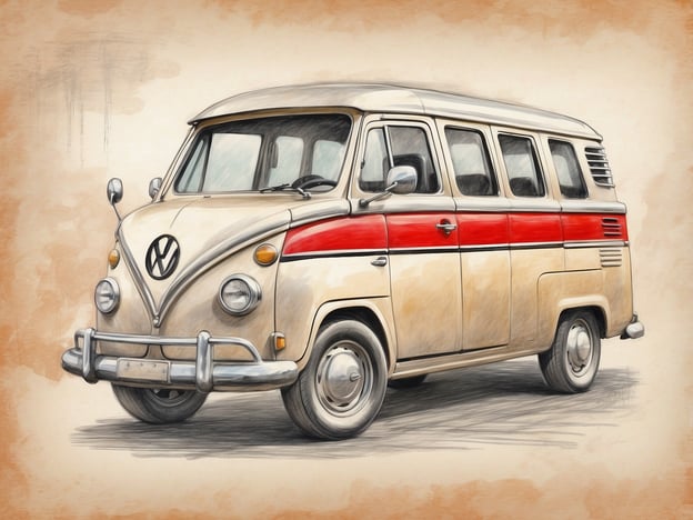 Auf dem Bild ist ein klassischer Volkswagen-Bus, bekannt als VW Bulli, zu sehen. Das Fahrzeug hat eine beige Farbgebung mit einem roten Streifen.
**Service:** Solche Fahrzeuge sind oft besonders geschätzt für ihre Vielseitigkeit und den nostalgischen Charme, den sie ausstrahlen. Häufig werden sie für Roadtrips oder Festivals genutzt.
**Gästebewertungen:** Viele Reisende berichten von großartigen Erlebnissen, die sie mit diesen Bussen gemacht haben. Die geräumige Innenausstattung bietet Platz für Familien oder Freunde und schafft eine angenehme Atmosphäre für gemeinsame Fahrten. Sie werden oft als zuverlässig und besonders gemächlich beschrieben, was die Reise entspannt und angenehm macht.