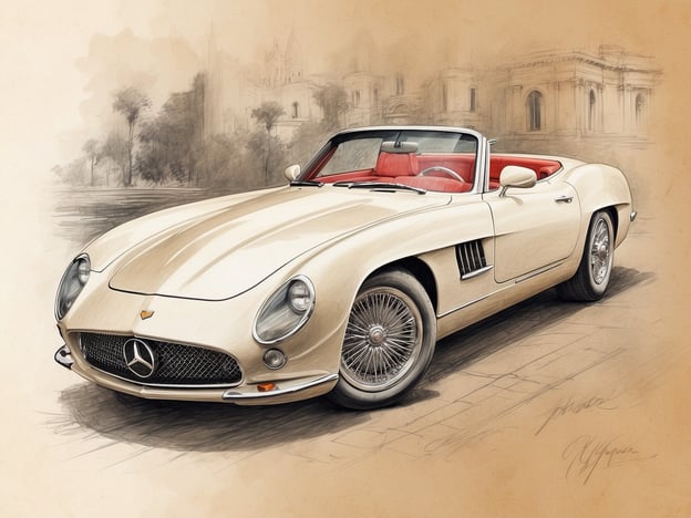 Auf dem Bild ist eine stilisierte Darstellung eines klassischen Autos zu sehen, das mit eleganten Linien und einem hochwertigen, cremefarbenen Finish gestaltet ist. Das Interieur ist rot und betont den luxuriösen Charakter des Fahrzeugs.
Die NH Hotels Collection ist bekannt für ihre außergewöhnliche Gastfreundschaft und ihr exklusives Ambiente. Die Hotels dieser Sammlung bieten eine Vielzahl von Annehmlichkeiten, die auf die Bedürfnisse von anspruchsvollen Reisenden abgestimmt sind. Mit eleganten Zimmern, ausgezeichneten Restaurants und zentralen Lagen laden sie dazu ein, luxuriöse Aufenthalte in verschiedenen Städten Europas und darüber hinaus zu genießen. Jedes Hotel ist so gestaltet, dass es ein einzigartiges Erlebnis bietet, das sowohl Komfort als auch Stil vereint.