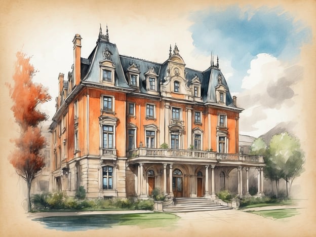 Auf dem Bild ist eine künstlerische Darstellung eines historischen Gebäudes zu sehen, das elegant und stilvoll wirkt, mit markanten architektonischen Details und einem ansprechenden äußeren Erscheinungsbild.
### Überblick über das NH Hotels Collection Madrid Palacio De Tepa
Das NH Collection Madrid Palacio de Tepa ist ein luxuriöses Hotel in der spanischen Hauptstadt, gelegen in einem historischen Gebäude, das ursprünglich im 19. Jahrhundert erbaut wurde. Das Hotel verbindet moderne Annehmlichkeiten mit klassischem Stil und bietet Gästen eine hochwertige Unterkunft im Herzen von Madrid.
**Ausstattung und Dienstleistungen:**
- Geräumige und elegant eingerichtete Zimmer und Suiten.
- Restaurant und Lounge-Bar mit einer Auswahl an lokalen und internationalen Speisen.
- Fitnesscenter und Wellnessangebote.
- Konferenz- und Veranstaltungsräume für geschäftliche Anlässe.
**Lage:**
Das Hotel befindet sich in einer zentralen Lage, in der Nähe von Sehenswürdigkeiten wie dem Plaza Mayor, dem Prado-Museum und anderen kulturellen Highlights von Madrid. Die Anbindung an öffentliche Verkehrsmittel ist ebenfalls ausgezeichnet.
Gäste schätzen die Kombination aus historischem Charme und modernem Komfort, die das NH Collection Madrid Palacio de Tepa auszeichnet.