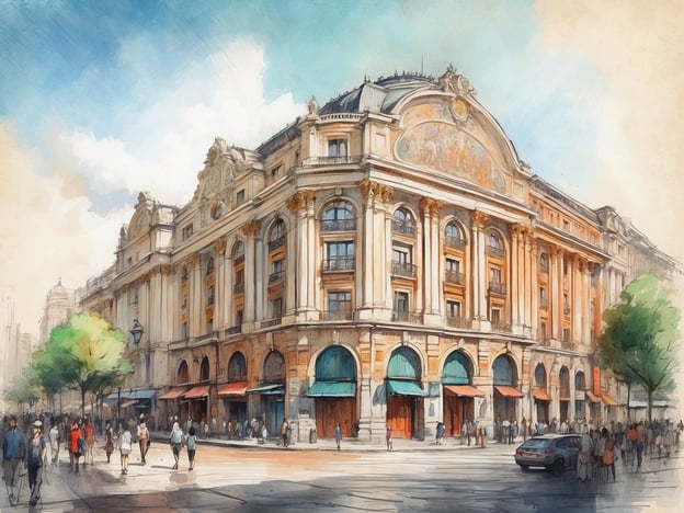 Das Bild zeigt ein großes, historisches Gebäude mit einer beeindruckenden Architektur, das von Bäumen und Menschen umgeben ist. Dieser Stil erinnert an städtische Plätze in Brasilien, könnte jedoch nicht spezifisch für Feira de Santana sein.
In Feira de Santana gibt es viele interessante Sehenswürdigkeiten, darunter das historische Zentrum mit Kirchen und Märkten, sowie verschiedene Annehmlichkeiten wie Restaurants, Cafés und Einkaufszentren. Die Stadt ist bekannt für ihr kulturelles Erbe und die lebendige Atmosphäre. Zudem ist die Stadt ein wichtiges Handelszentrum in der Region Bahia.