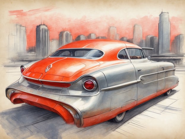 Auf dem Bild ist ein klassisches Auto zu sehen, das eine auffällige orange-silberne Farbgebung hat. Es ist mit einem urbanen Hintergrund dargestellt, der hohe Gebäude zeigen könnte.
Zum **NH Hotel Hamburg Mitte**: Es liegt zentral in Hamburg, ideal für Geschäftsreisende und Touristen. Die Zimmer sind modern und komfortabel ausgestattet, und das Hotel bietet Annehmlichkeiten wie ein Fitnessstudio und ein Restaurant. Die Lage ermöglicht einfachen Zugang zu Sehenswürdigkeiten der Stadt und zum öffentlichen Nahverkehr.