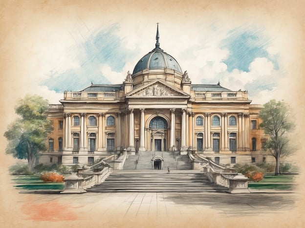 Auf dem Bild ist eine beeindruckende historische Architektur zu sehen, die möglicherweise einer Bibliothek oder einem Museum ähnelt. In der Nähe von NH Hotels gibt es zahlreiche Sehenswürdigkeiten, die einen Besuch wert sind.
Falls sich das Bild beispielsweise in einer Stadt wie München befindet, könnte man das Deutsche Museum oder die Residenz besuchen. In Berlin würde die Alte Nationalgalerie oder das Reichstagsgebäude zu den Sehenswürdigkeiten zählen. In Wien wären die Staatsoper oder das Kunsthistorische Museum empfehlenswert. Diese Orte bieten eine schöne Kombination aus Kultur und Geschichte und sind oft nur kurze Wege von den NH Hotels entfernt.