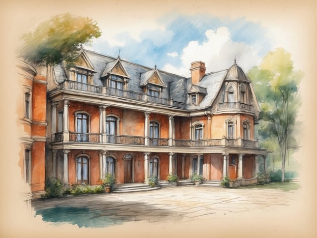Auf dem Bild ist ein elegantes, historisches Gebäude zu sehen, das mit einer schönen Fassade und Balkonen gestaltet ist. Es wirkt wie ein charmantes Herrenhaus oder eine Villa im klassischen Stil, umgeben von Bäumen und einem gepflegten Außengelände.
In Siena gibt es verschiedene NH Hotels, die Komfort und einen guten Service bieten. NH Hotels in Siena bieten oft moderne Annehmlichkeiten, sodass Gäste sowohl die historischen Sehenswürdigkeiten der Stadt genießen als auch eine entspannende Unterkunft haben können. Diese Hotels sind in der Regel gut gelegen, um die kulturellen Highlights von Siena zu erkunden.
