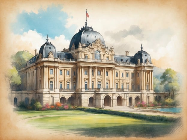 Auf dem Bild ist ein majestätisches Gebäude mit einer beeindruckenden Fassade und mehreren Türmen zu sehen, das an europäische Schlossarchitektur erinnert. Die Umgebung ist von üppigem Grün und blühenden Pflanzen gesäumt, was das Gesamtbild malerisch erscheinen lässt.Die Geschichte von NH Hotels in Sintra beginnt mit einem Fokus auf die Erhaltung der kulturellen und historischen Elemente dieser wunderschönen Region. Sintra, bekannt für ihre atemberaubenden Paläste und Gärten, zieht Besucher aus der ganzen Welt an. NH Hotels bietet hier nicht nur modernen Komfort, sondern auch ein Ambiente, das die lokale Geschichte und Architektur widerspiegelt. Durch geschickte Restaurierungsarbeiten und den Erhalt historischer Merkmale versuchen die Hotels, den Charme dieser einzigartigen Umgebung zu bewahren und gleichzeitig erstklassige Dienstleistungen anzubieten.