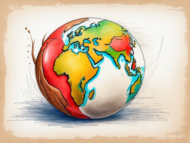 Das Bild zeigt eine kreativ gestaltete Erdkugel, die in verschiedenen Farben dargestellt ist und von einem hölzernen Element umgeben zu sein scheint. Dies könnte symbolisch für die Verbindung zwischen der Natur und dem Planeten stehen.Im Kontext des Snowboardens bedeutet Nachhaltigkeit, umweltfreundliche Materialien und Produktionsmethoden zu fördern. Snowboarder und Hersteller sehen zunehmend die Notwendigkeit, die Umwelt zu schützen, um die natürlichen Lebensräume für zukünftige Generationen zu bewahren. Nachhaltige Praktiken können den ökologischen Fußabdruck des Sports verringern, beispielsweise durch den Einsatz von recycelten Materialien, geringem Energieverbrauch in der Produktion und die Förderung von verantwortungsbewusstem Reisen.Insgesamt spiegelt das Bild die Bedeutung wider, die Erde und ihre Ressourcen zu schützen, was auch für eine nachhaltig orientierte Snowboardkultur relevant ist.