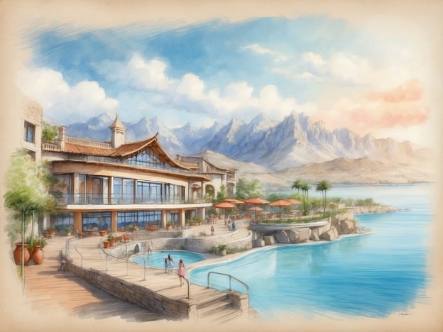 Auf dem Bild ist ein luxuriöses Resort am Wasser zu sehen, umgeben von Bergen. Die Architektur wirkt modern und einladend, mit vielen Fenstern und einem großen Außenbereich. Es gibt einen Pool, der nahtlos ins Wasser übergeht, und Terrassen mit Sonnenschirmen.Gäste, die hier übernachtet haben, berichten oft von einer atemberaubenden Aussicht auf die Umgebung und einer entspannten Atmosphäre. Viele loben die Freundlichkeit des Personals und die hochwertige Ausstattung der Zimmer. Bei Bewertungen wird häufig die Sauberkeit des Resorts hervorgehoben sowie die Vielzahl an Aktivitäten, die in der Nähe angeboten werden, sei es Wandern oder Wassersport. Einige Gäste beschreiben die Kulinarik als ausgezeichnet, mit einer Auswahl an lokalen und internationalen Gerichten.Insgesamt geben die Bewertungen den Eindruck, dass dieses Resort ein perfekter Ort für Erholung und Genuss in schöner Natur ist.