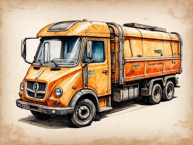Auf dem Bild ist ein orangefarbener Lkw zu sehen, der möglicherweise für Transport- oder Lieferzwecke verwendet wird.Für Snowboarder, die nachhaltige Praktiken in ihrer Sportart umsetzen möchten, können folgende Tipps beachtet werden:1. **Umweltfreundliche Ausrüstung**: Investiere in Snowboards und Kleidung, die aus nachhaltigen Materialien hergestellt sind.2. **Carpooling**: Teile dir das Auto mit anderen Snowboardern, um die Anzahl der Fahrzeuge zu reduzieren und den CO2-Ausstoß zu verringern.3. **Resort-Bewusstsein**: Wähle Skigebiete, die umweltfreundliche Praktiken anwenden und sich für den Erhalt von Natur und Ressourcen engagieren.4. **Müllvermeidung**: Nimm dir eine wiederverwendbare Wasserflasche und Snackverpackungen mit, um Abfall zu vermeiden.5. **Natur respektieren**: Halte dich an festgelegte Pisten und respektiere die Natur, um die Umgebung zu schützen.6. **Öffentliche Verkehrsmittel nutzen**: Wenn möglich, nutze Busse oder Züge, um zu deinem Skigebiet zu gelangen.Diese Praktiken tragen dazu bei, die Umwelt zu schonen und sicherzustellen, dass auch zukünftige Generationen einen unberührten Schnee genießen können.