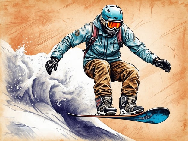 Auf dem Bild ist ein Snowboardfahrer zu sehen, der in einer dynamischen Position über eine Welle springt. Diese Darstellung zeigt den Einfluss der Geschichte auf moderne Snowboard-Fahrstile.Ursprünglich in den 1960er Jahren entstanden, entwickelte sich das Snowboarden aus verschiedenen Bretter- und Surftechniken. Die frühen Snowboarder kombinierten Elemente des Skateboardens und Surfen, was zu einem einzigartigen Stil führte, der Freiheit und Kreativität in den Mittelpunkt stellte.In der heutigen Zeit sehen wir eine Weiterentwicklung dieser Techniken, wobei moderne Fahrer wie auf dem Bild oft akrobatische Manöver und stylische Tricks einbinden. Der Einfluss der Geschichte ist deutlich in der Verwendung von spezifischen Ausrüstungen, Techniken und Kurslayouts, die sowohl die Wurzeln des Sports als auch die individuelle Ausdrucksweise der Fahrer würdigen. Snowboarden hat sich somit von einer subkulturellen Aktivität zu einer anerkannten Sportart innerhalb des Wintersports entwickelt, wobei die Wurzeln im kreativen und rebellischen Geist der Anfänge verankert sind.