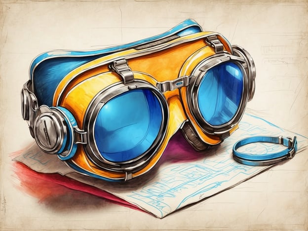 Auf dem Bild sind eine moderne Skibrille oder Sportbrille mit kühlendem Design und einer blauen Tönung zu sehen. In Bezug auf Entwicklungen im Langlaufsport sind solche Brillen essentiell, um Augen vor UV-Strahlen und Wind zu schützen, während sie gleichzeitig die Sicht verbessern.Zudem gibt es Technologien wie beschlagfreie Gläser und belüftete Rahmen, die Komfort und Sichtbarkeit beim Fahren erhöhen. Solche Ausstattungen sind Teil der fortschreitenden Innovationen im Bereich Sportbekleidung und -ausrüstung, die Athleten dabei helfen, ihre Leistung zu maximieren und die Herausforderungen des Wintersport zu meistern.