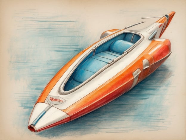 Auf dem Bild ist eine stilisierte Zeichnung eines futuristischen Kajaks zu sehen, das in lebendigen Farben, insbesondere Orange und Blau, gehalten ist.
Zum Leonardo Hotel Munich City South kann ich sagen, dass es sich um ein modernes Hotel in München handelt, das komfortable Unterkünfte und zahlreiche Annehmlichkeiten bietet. Es ist ideal für Reisende, die sowohl Geschäfts- als auch Freizeitreisen in der Stadt unternehmen möchten. Das Hotel zeichnet sich durch seine freundliche Atmosphäre und einen guten Service aus.