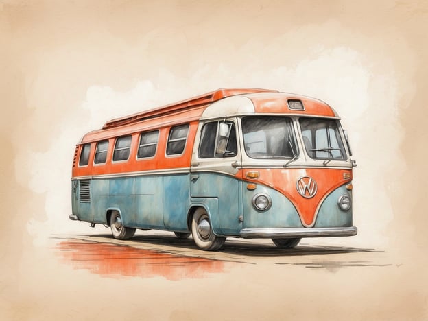 Auf dem Bild ist ein klassischer Volkswagen Bus zu sehen, der in einem Vintage-Stil mit orange und grünem Farbdesign gestaltet ist.
Zum Leonardo Hotel Hamburg City Nord: Es ist ein modernes Hotel in Hamburg, das verschiedene Annehmlichkeiten für Geschäftsreisende und Urlauber bietet. Mit komfortablen Zimmern, einem Restaurant, Tagungsräumen und einer guten Anbindung an öffentliche Verkehrsmittel ist es ideal für Aufenthalte in der Stadt. Die Umgebung bietet zudem zahlreiche Sehenswürdigkeiten und Freizeitmöglichkeiten.