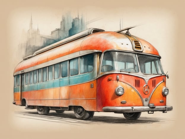 Auf dem Bild ist ein mobiler Wagen zu sehen, der in den Farben Orange und Blau gestaltet ist. Es handelt sich um einen alten Volkswagen, vermutlich aus den 1950er Jahren, der als Straßenbahn oder Omnibus konzipiert ist. Der Wagen hat eine nostalgische Ausstrahlung und erinnert an eine vergangene Ära des öffentlichen Verkehrs.
Zum Leonardo Hotel Heidelberg: Es handelt sich um ein modernes Hotel, das eine zentrale Lage in Heidelberg bietet. Es ist bekannt für seinen einzigartigen Komfort und bietet eine Vielzahl von Annehmlichkeiten, darunter geräumige Zimmer, ein Restaurant und Konferenzräume. Die Nähe zu Sehenswürdigkeiten wie dem Heidelberger Schloss und der Altstadt macht es zu einem attraktiven Ziel für Touristen und Geschäftsreisende.