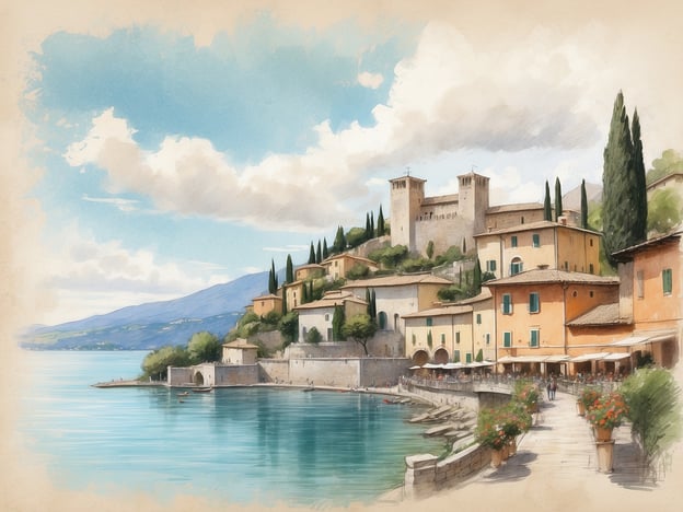 Manerba del Garda am Gardasee: Heimat der berühmten Rocca di Manerba