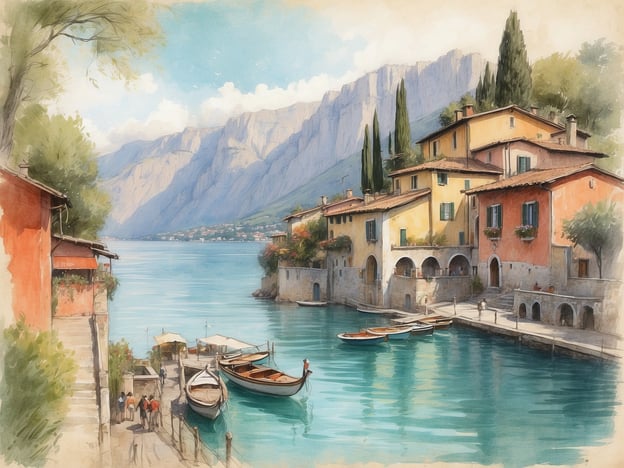 Padenghe sul Garda am Gardasee: Bietet wunderschöne Strände und historische Sehenswürdigkeiten