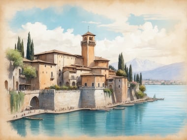 Peschiera del Garda am Gardasee: Eine Festungsstadt mit einzigartigen Wasserstraßen