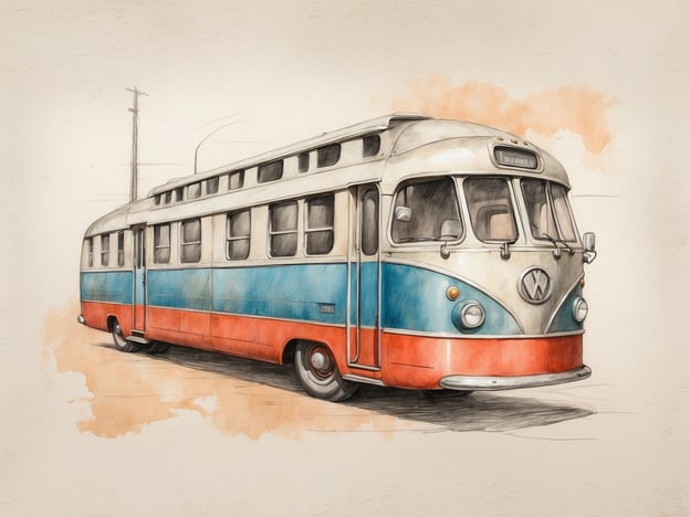 Auf dem Bild ist ein klassischer VW-Bus zu sehen, der in einer Zeichnung dargestellt ist. Der Bus hat eine zweifarbige Lackierung in Blau und Rot, was ihm ein nostalgisches Flair verleiht.
Das Leonardo Hotel Negev liegt in Israel und bietet seinen Gästen modernen Komfort inmitten der Wüste Negev. Es verfügt über eine Vielzahl von Annehmlichkeiten, darunter ein Restaurant, ein Fitnesscenter und einen Außenpool. Die Lage macht es ideal für Erkundungen der umliegenden Natur und kulturellen Sehenswürdigkeiten, sodass es sowohl für Geschäftsreisende als auch für Urlauber attraktiv ist.