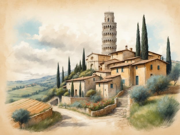 Pisa und Umgebung