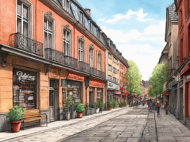 Karolinenviertel und Schanzenviertel in Hamburg