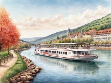 Neckar Kreuzfahrten: Malerische Flusslandschaften in Deutschland