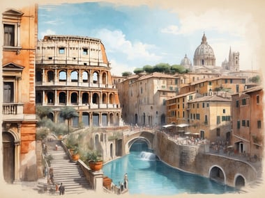 Italien Rom – Eine Stadt, zwei Welten