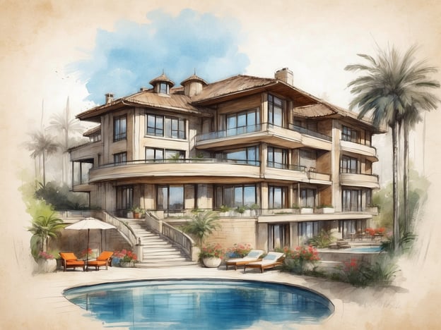 Auf dem Bild ist eine schöne, elegante Villa zu sehen, die mit einer großzügigen Architektur und großen Fenstern gestaltet ist. Es gibt einen Pool im Vordergrund sowie entspannende Bereiche mit Liegen und Sonnenschirmen.
Das **Casa Andina Premium San Isidro** ist ein luxuriöses Hotel in San Isidro, einem der geschäftigsten Stadtteile von Lima, Peru. Es bietet komfortable Zimmer, moderne Annehmlichkeiten und einen hervorragenden Service. Die Umgebung ist ruhig und bietet Gästen die Möglichkeit, die Annehmlichkeiten der Stadt zu genießen, während sie in einer stilvollen und entspannenden Atmosphäre wohnen.