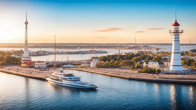 Auf dem Bild ist ein orangefarbener Mercedes-Benz zu sehen, der im typischen Stil klassischer Autos gestaltet ist. In der Zukunft von Warnemünde könnte ein solches Auto symbolisch für nostalgischen Charme und die Verbindung zwischen Tradition und modernem Leben stehen. Angesichts der fortschreitenden Technologien in der Automobilbranche könnte der Einfluss von klassischen Designs auf zukünftige Modelle ebenfalls eine Rolle spielen, wobei innovative Antriebstechniken und nachhaltige Materialien in den Vordergrund rücken könnten.