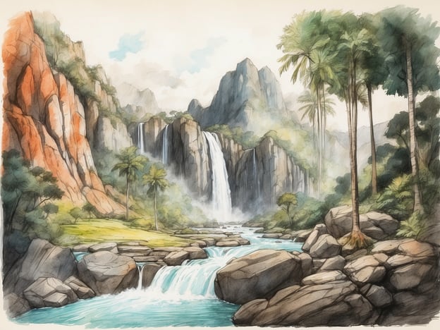 Auf dem Bild ist eine malerische Landschaft mit Wasserfällen und üppiger Vegetation zu sehen. Solche Szenerien sind typisch für die Umgebung von Tarapoto. In dieser Region können Besucher Freizeitaktivitäten wie Wandern und Trekking in den tropischen Regenwäldern unternehmen.
Die Wasserfälle, wie die sogenannten „Ahuashiyacu-Wasserfälle“, sind beliebte Sehenswürdigkeiten, die ideal für ein erfrischendes Bad sind. Auch die Ruhe und Schönheit der Natur laden zum Entspannen und Beobachten der vielfältigen Tierwelt ein. Weitere Aktivitäten umfassen Kanufahren auf den nahegelegenen Flüssen oder das Besuchen lokaler Märkte, wo man regionale Produkte erwerben kann.
