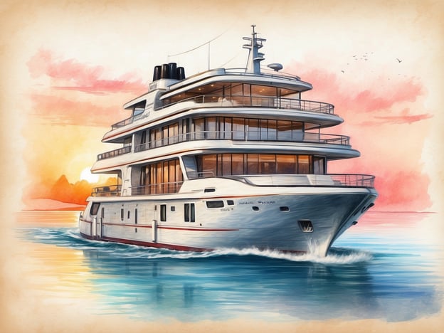 Auf dem Bild ist ein luxuriöses Yacht zu sehen, das möglicherweise in der Nähe von Naladhu Private Island unterwegs ist. Auf Naladhu kann man zahlreiche Aktivitäten genießen, wie zum Beispiel:- Schnorcheln und Tauchen in den kristallklaren Gewässern.- Private Bootsausflüge zu nahegelegenen unbewohnten Inseln.- Wellness-Anwendungen und entspannende Spa-Behandlungen.- Feine gastronomische Erlebnisse in romantischen Strandrestaurants.- Inselhopping, um die Vielfalt der Malediven zu erkunden.Die Yacht könnte ein perfektes Fortbewegungsmittel sein, um diese Aktivitäten zu erleben und die Schönheit der Umgebung zu genießen.