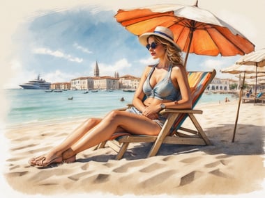 Strände in Venetien – Sonnenbaden und Meer genießen