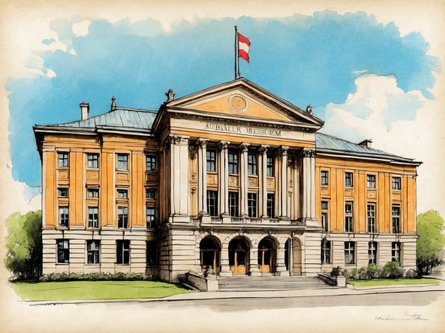 Auf dem Bild ist ein historisches Gebäude zu sehen, das den Eindruck eines Museums oder einer kulturellen Institution vermittelt. Es hat eine beeindruckende Fassade mit Säulen und großen Fenstern, die auf eine bedeutende architektonische Gestaltung hinweisen.In Bezug auf die Geschichte von BallinStadt: Diese ehemaligen Auswandererhallen in Hamburg waren ein wichtiger Teil der Auswanderungsgeschichte des 19. und frühen 20. Jahrhunderts. Sie dienten als zentrale Anlaufstelle für viele Menschen, die von hier aus in die Neue Welt aufbrachen. Auch wenn das Gebäude im Bild nicht direkt mit BallinStadt verbunden ist, stehen solche Institutionen symbolisch für die bewegte Geschichte von Migration und kulturellem Austausch, die auch in den Hallen von BallinStadt thematisiert wird.