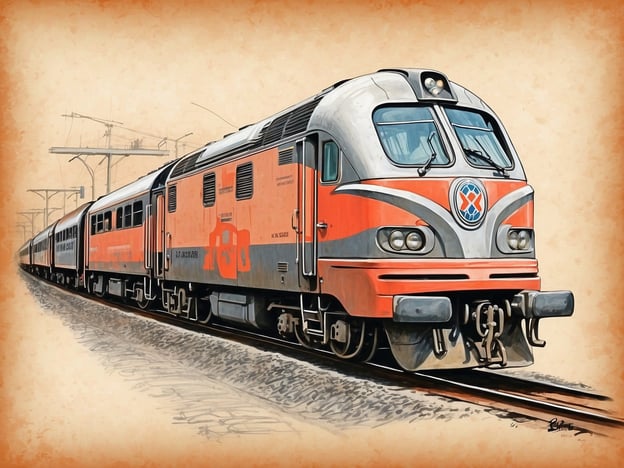 Auf dem Bild ist eine farbenfrohe Dampflok oder Diesellok auf einem Gleis zu sehen. Sie scheint in einem künstlerischen Stil dargestellt zu sein und hat eine markante orange-graue Lackierung.Die Bedeutung von BallinStadt heute bezieht sich auf einen historischen Ort in Hamburg, der als "Hafen für Auswanderer" bekannt ist. Dieser Ort bietet Einblicke in die Geschichte der Einwanderung und die Lebensgeschichten von Millionen von Menschen, die von hier aus in die Neue Welt aufbrachen. Ähnlich wie Züge für die Mobilität und den Transport von Menschen von einem Ort zum anderen stehen, symbolisiert BallinStadt die Reise und das Streben nach neuen Möglichkeiten und Perspektiven.