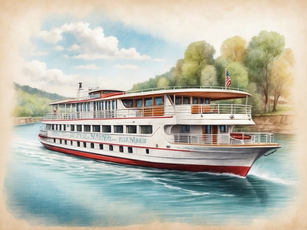 Auf dem Bild ist ein majestätisches Passagierschiff zu sehen, das auf einem Fluss fährt. Solche Schiffe sind oft auf den Wasserwegen der Elbe, Havel und Oder unterwegs und bieten Kreuzfahrten, die durch malerische Landschaften führen.Die Geschichte der Elbe-Havel und Oder-Havel Kreuzfahrten ist reich und vielfältig. Diese Flüsse haben nicht nur eine wichtige Rolle im Handel gespielt, sondern auch als Verkehrswege für Touristen gedient, die die wunderschöne Natur und die historischen Städte entlang der Ufer erkunden möchten.Kreuzfahrten auf diesen Flüssen ermöglichen es den Reisenden, die kulturellen Schätze der Region zu entdecken und die einmalige Flora und Fauna zu genießen, die diese Wasserwege umgibt. Historische Städte wie Brandenburg und Magdeburg bieten zahlreiche Sehenswürdigkeiten und erzählen die Geschichten der Region.