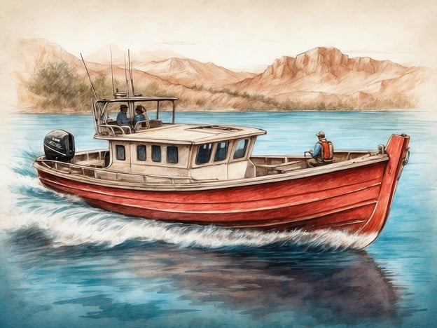 Auf dem Bild ist ein Boot zu sehen, das auf einem Gewässer fährt. Im Donaudelta gibt es zahlreiche Aktivitäten und Ausflüge, die man unternehmen kann. Beispielsweise kann man Bootstouren durch die malerischen Kanäle und Seen unternehmen, um die einzigartige Flora und Fauna zu entdecken.Angeln ist eine beliebte Aktivität, und viele Besucher genießen es, verschiedene Fischarten zu fangen. Zudem sind geführte Touren mit Naturführern möglich, die tiefere Einblicke in die Ökologie und das lokale Leben bieten. Vogelbeobachtung ist ebenfalls sehr empfehlenswert, da das Delta ein wichtiger Lebensraum für viele Vogelarten ist.Das Donaudelta bietet zudem Möglichkeiten zum Kajakfahren und für Fototouren, was es zu einem idealen Ziel für Naturliebhaber macht.