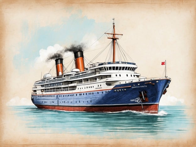 Auf dem Bild ist ein Schiff zu sehen, das an die Geschichte der Rickmer Rickmers erinnert. Dieses berühmte hochseefähige Schiff wurde 1896 in Bremerhaven gebaut und diente zunächst als Frachtschiff. Im Laufe der Jahre wurde es für verschiedene Zwecke genutzt, unter anderem als Schulschiff für die Ausbildung von Seeleuten.Die Rickmer Rickmers ist ein Symbol für die maritime Geschichte Deutschlands und liegt heute als Museumsschiff im Hamburger Hafen. Besucher können das Schiff besichtigen und mehr über die Seefahrtstraditionen erfahren, die es geprägt haben. Mit ihren charakteristischen Linien und der Kombination aus Segel- und Maschinenkraft spiegelt die Rickmer Rickmers die Ingenieurskunst und den Geist ihrer Zeit wider.