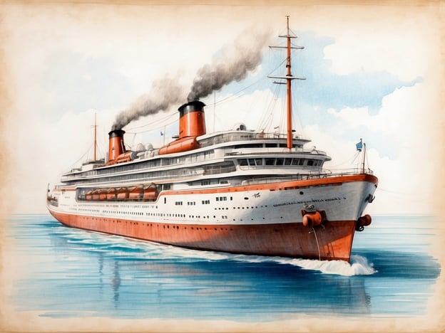 Auf dem Bild ist ein Schiff zu sehen, das an die „Rickmer Rickmers“ erinnert. Dieses berühmte Segelschiff wurde 1896 in Bremerhaven gebaut und ist bekannt für ihre markanten Eigenschaften.Besonderheiten der Rickmer Rickmers sind unter anderem:1. **Dreimast-Vollschiff**: Sie hat drei Masten, die mit einer Vielzahl von Segeln ausgestattet sind, was ihr ermöglicht, auch bei schwachen Winden zu segeln.2. **Stahlrumpf**: Das Schiff wurde aus Stahl gebaut, was zur Langlebigkeit beiträgt.3. **Historische Bedeutung**: Die Rickmer Rickmers diente nicht nur als Frachtschiff, sondern ist heute auch ein beliebtes Museumsschiff in Hamburg.Die Darstellung des Schiffs im Bild zeigt wohl den nostalgischen Charakter und die majestätische Erscheinung, die die Rickmer Rickmers ausmacht.