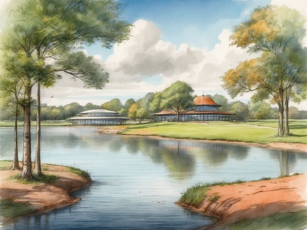 Waterbos Süd-Hollandischen Inseln in Holland (Molecaten Park)